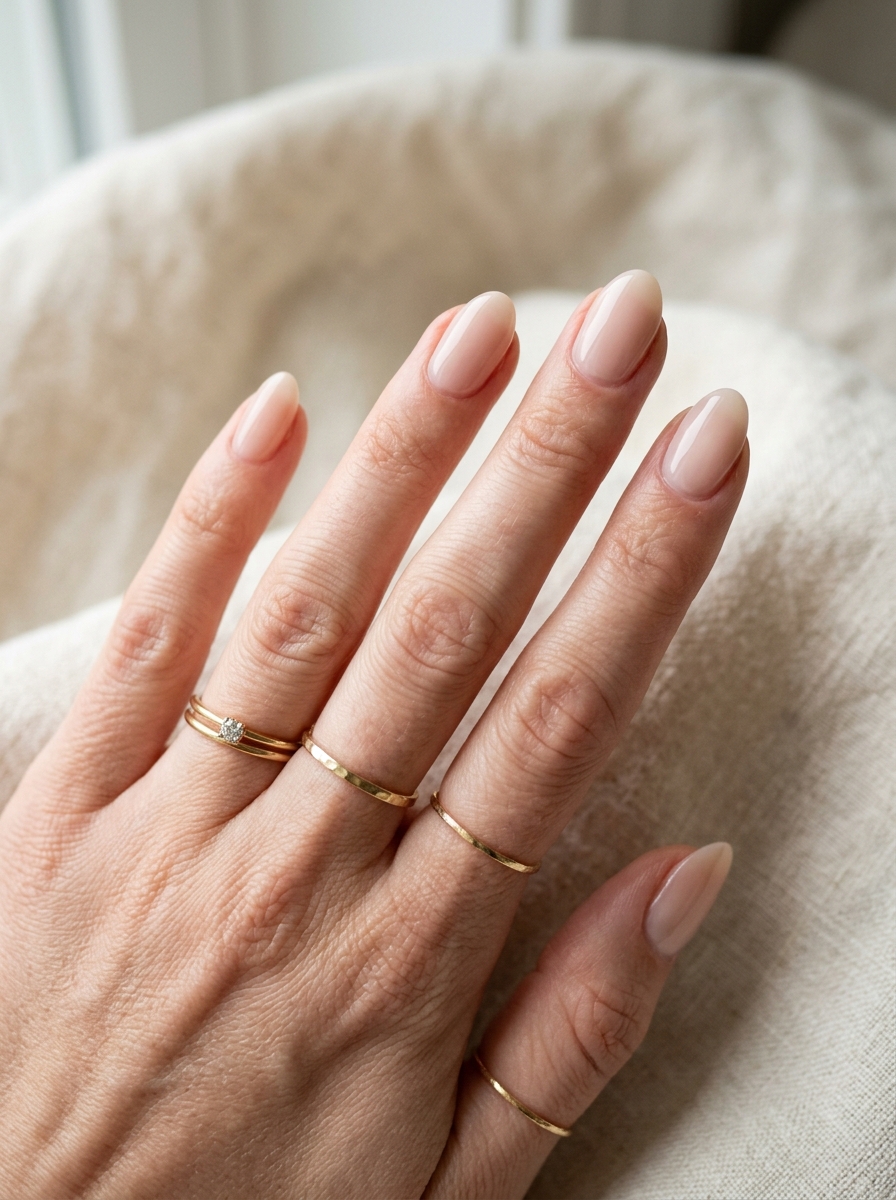 Milky Nude Stockholm Nails als Stockholm Nails Inspiration 2026